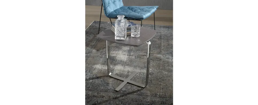obrazek 1 Oryginalny, funkcjonalny metalowy stolik do salonu - Casadesus