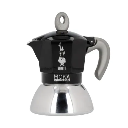 Zdjęcie Bialetti kawiarka New Moka Induction 2tz czarna BIALETTI