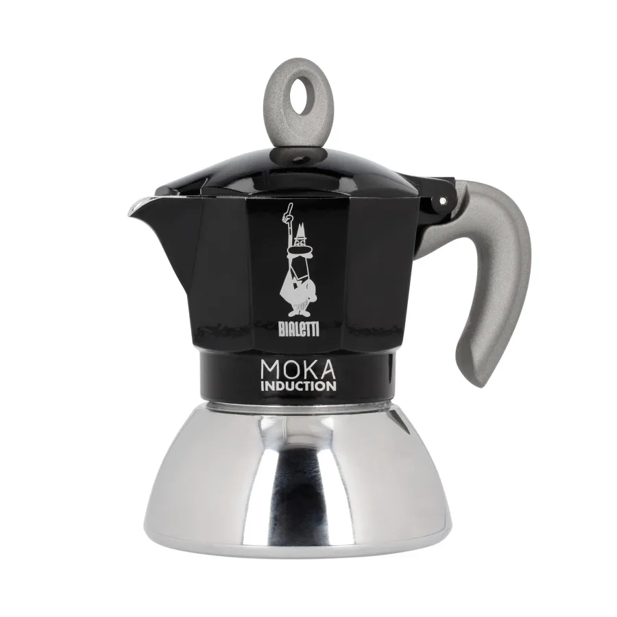 obrazek 1 Bialetti kawiarka New Moka Induction 2tz czarna BIALETTI