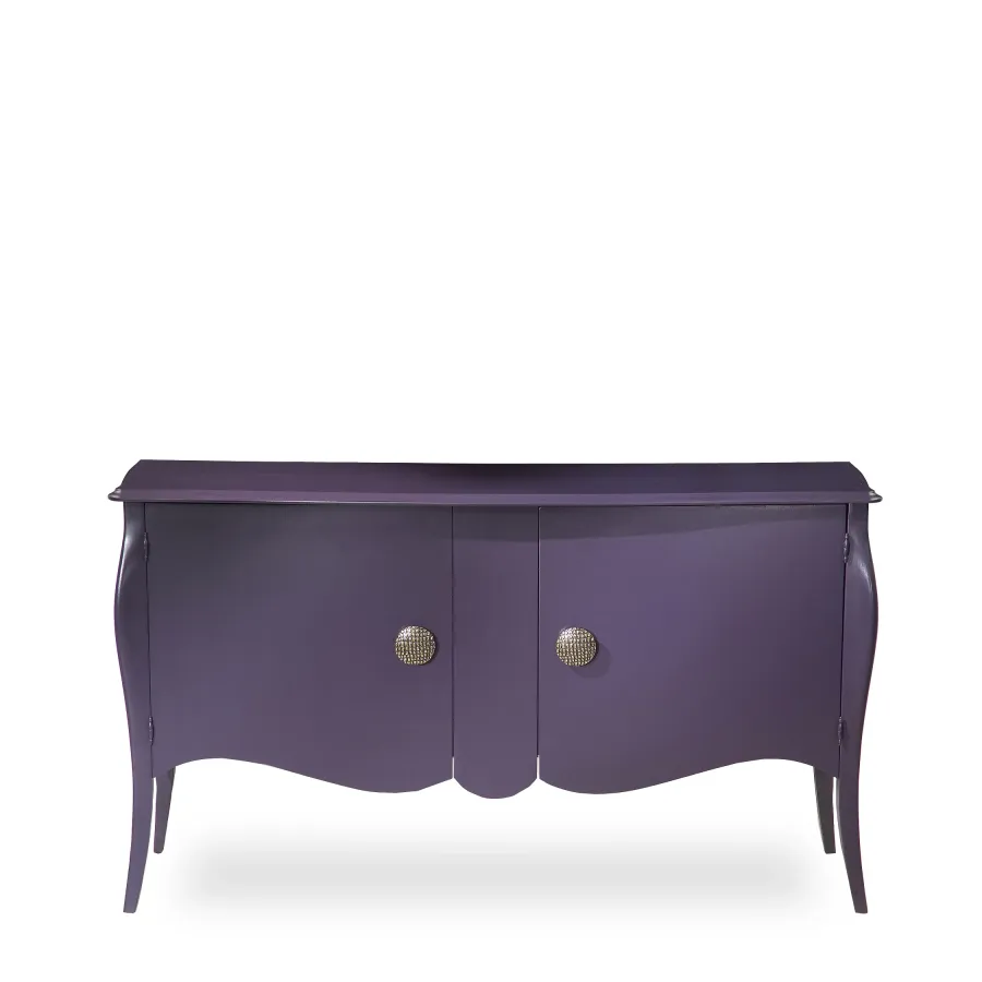 obrazek 1 Piękna 2 dzwiowa drewniana komoda - H.91xL.162xP.53 cm
