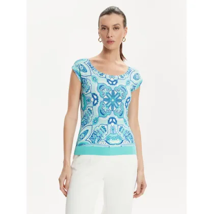 Zdjęcie Luisa Spagnoli Bluzka Crotone 58243 Niebieski Regular Fit