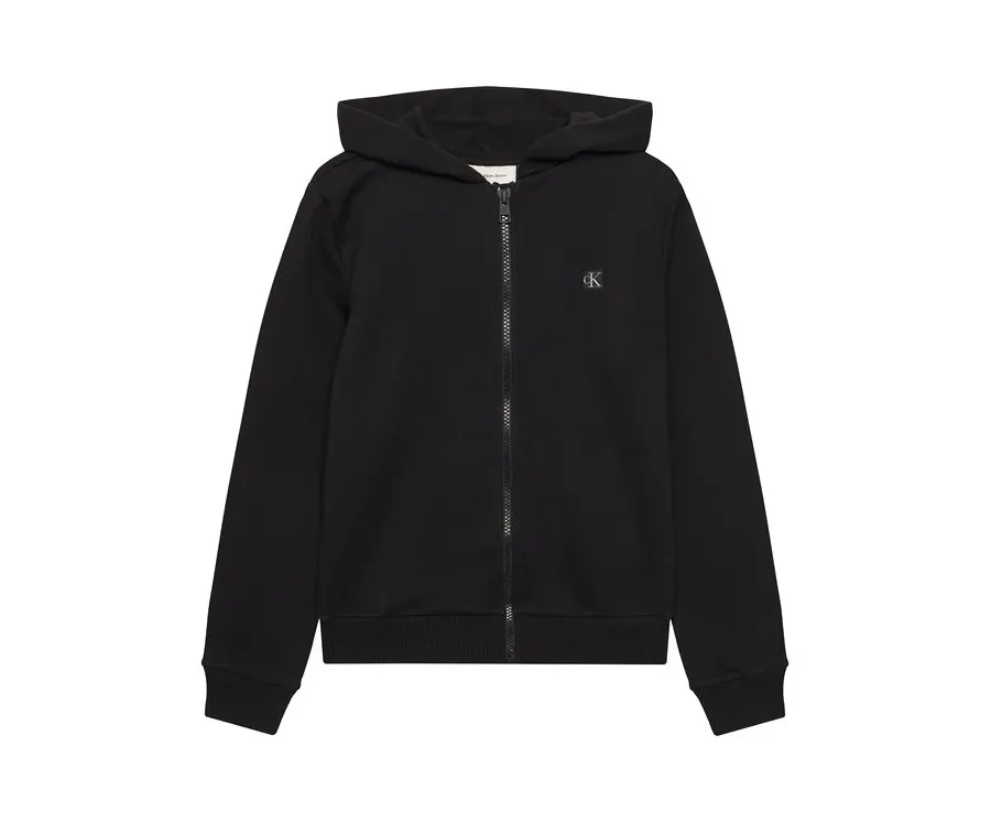 obrazek 1 Calvin Klein Jeans Bluza Mini Badge IU0IU00707 D Czarny Regular Fit