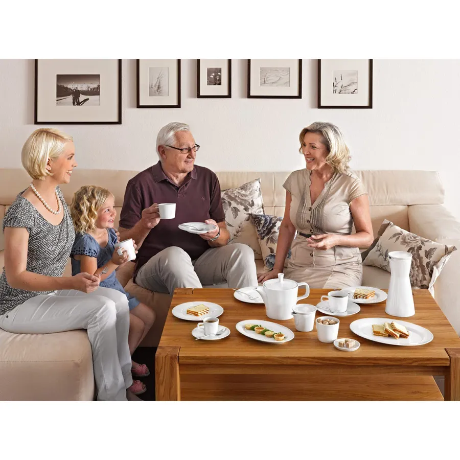 obrazek 4 Porcelanowa pokrywka w kolorze białym - Seltmann Weiden