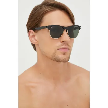 Zdjęcie Ray-Ban okulary przeciwsłoneczne 0RB4175.877 męskie kolor czarny