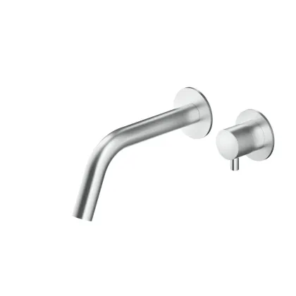 Zdjęcie Wylewka wannowa ścienna z dwoma otworami i częścią do zabudowy (montażu)