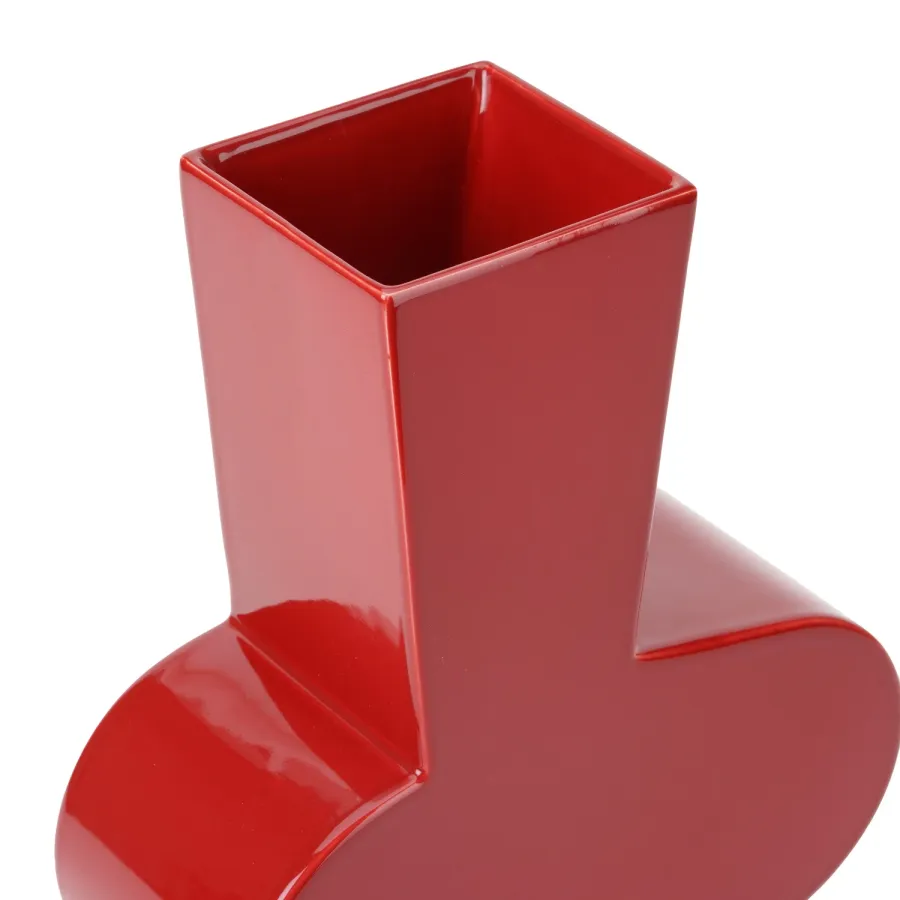 obrazek 3 Wyjątkowy wazon ceramiczny H.32xL.23xP.9 cm