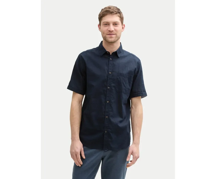 obrazek 1 Tom Tailor Koszula 1045098 Granatowy Regular Fit