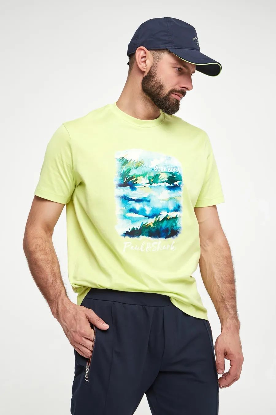obrazek 1 T-shirt męski PAUL&SHARK Paul&Shark