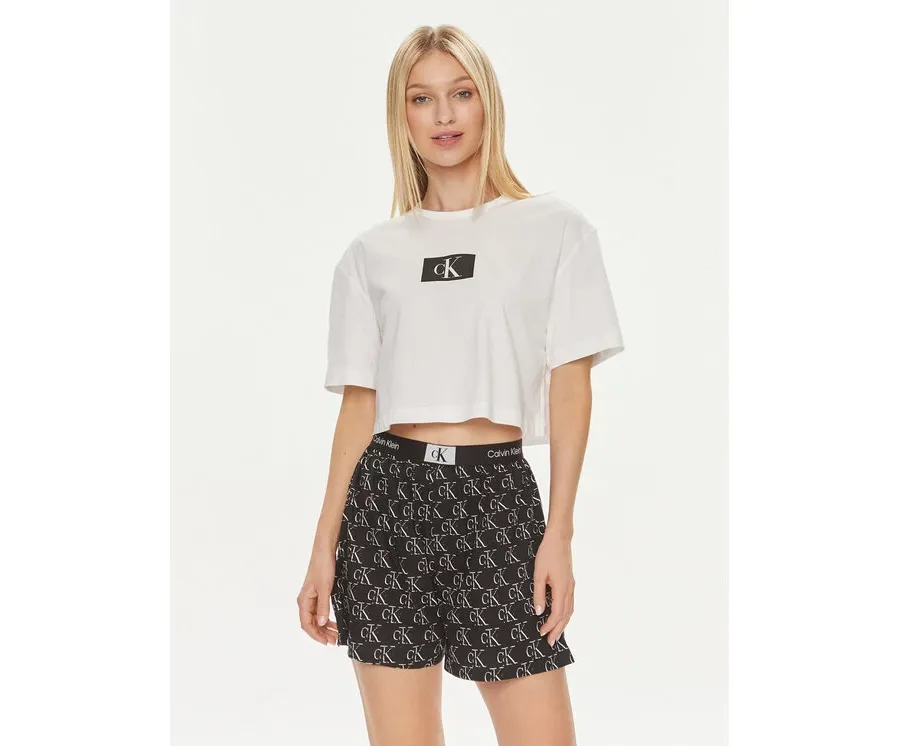 obrazek 1 Calvin Klein Underwear Piżama 000QS7180E Granatowy Relaxed Fit