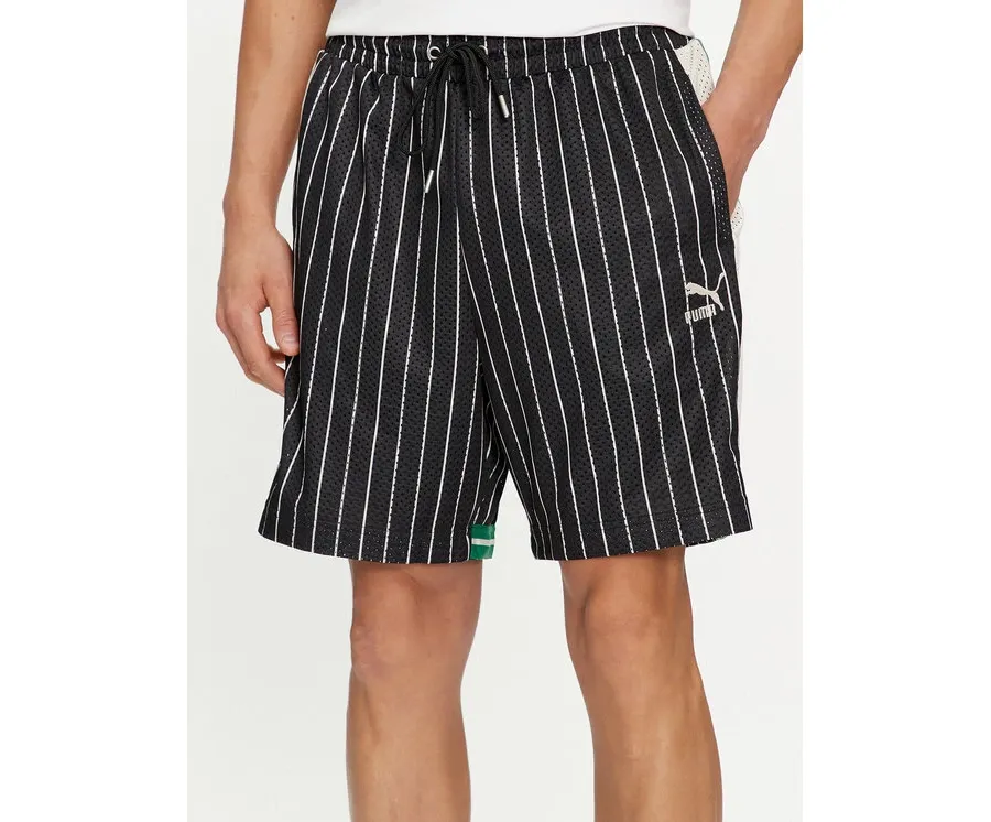 obrazek 1 Puma Szorty sportowe T7 For The Fanbase 624394 Czarny Relaxed Fit