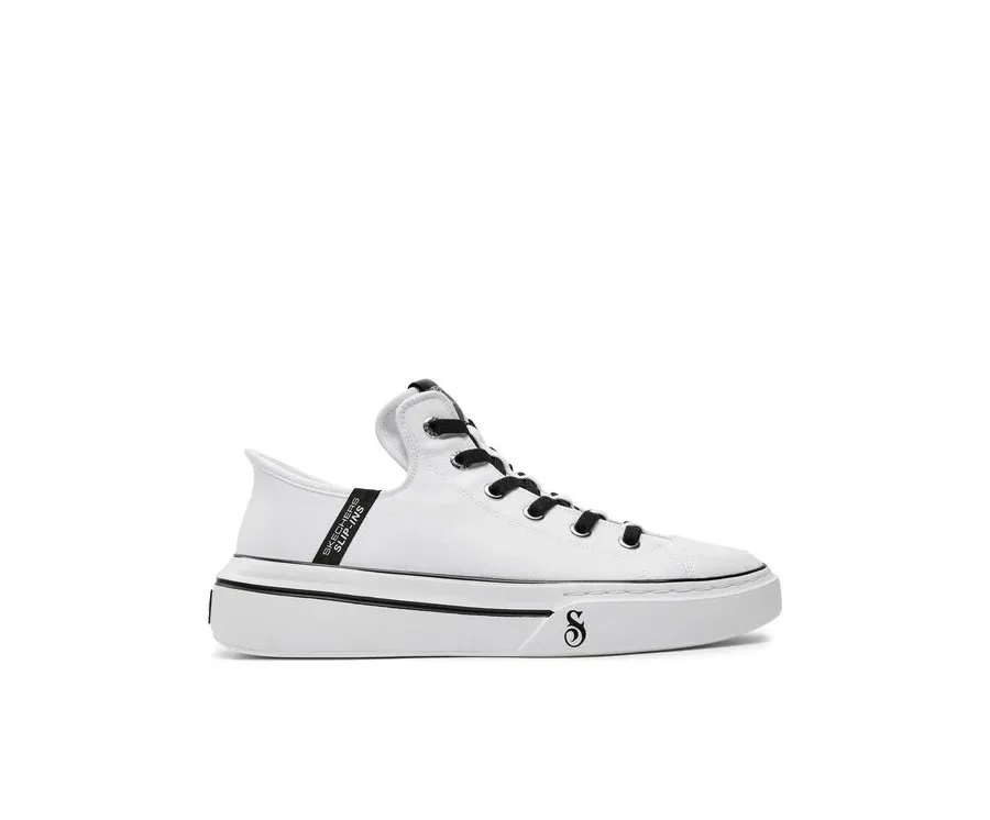 obrazek 1 Skechers Sneakersy Snoop One-Boss Life Canvas 251026/WBK Biały