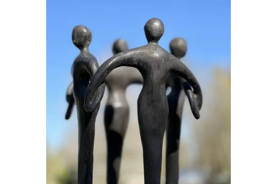 obrazek 3 Luksusowa rzeźba ogrodowa "Wspólna ciepła więź" - dekoracja każdego ogrodu