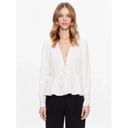 Zdjęcie Bruuns Bazaar Bluzka Cuckoo Ingrid BBW3329 Biały Regular Fit