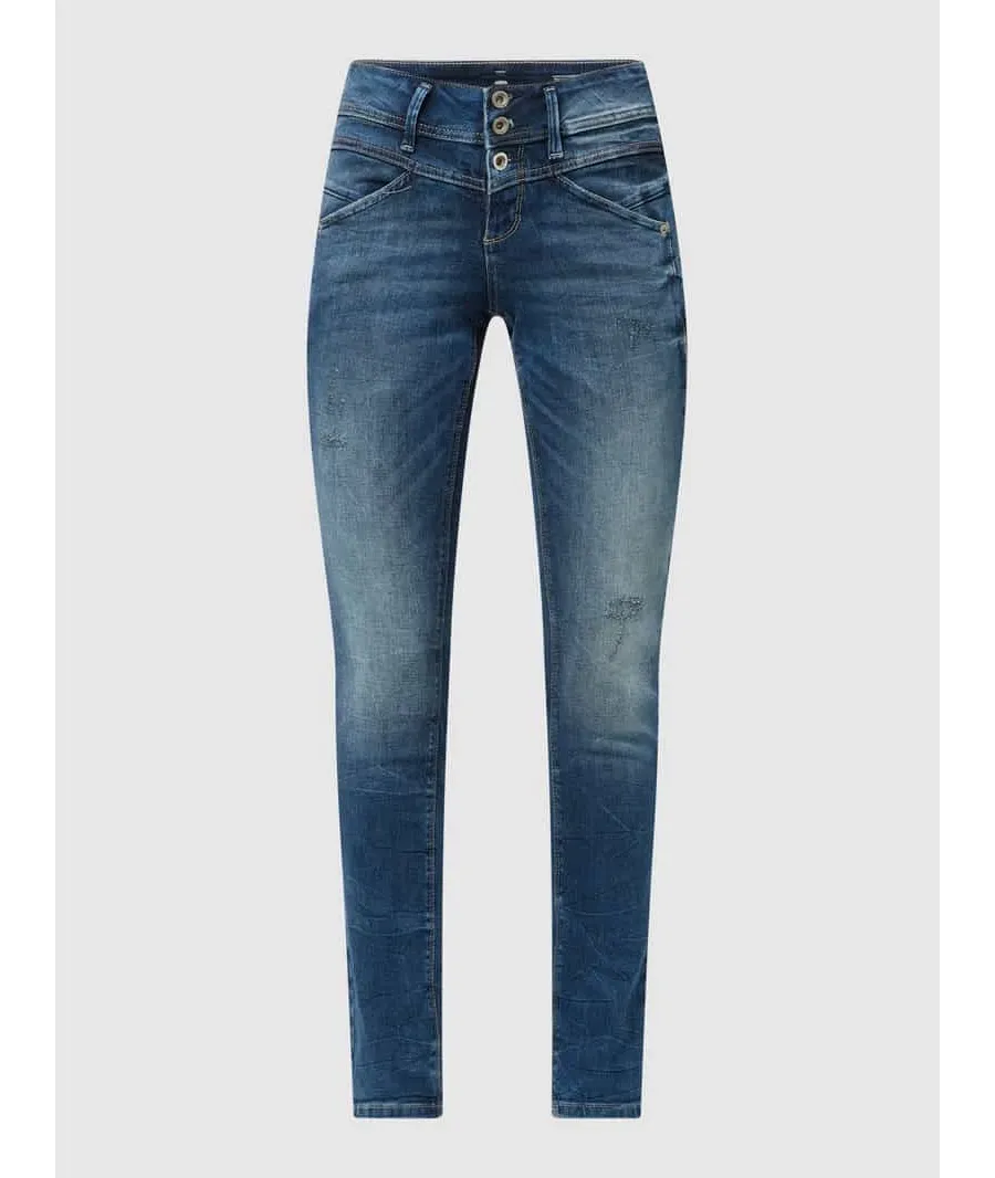 obrazek 1 Jeansy o kroju slim fit z dodatkiem streczu model ‘Alexa’