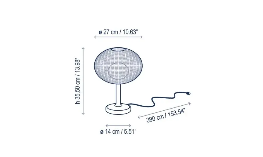 obrazek 2 Wysokiej jakości lampa na stolik lub biurko do domu lub ogrodu