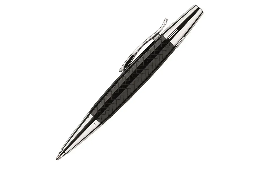 obrazek 1 Długopis marki Faber-Castell z kolekcji E-Motion Resin Parquet Black