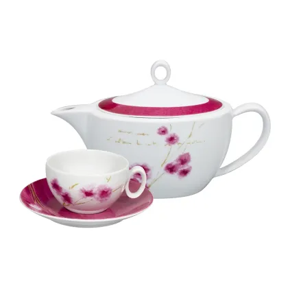 Picture 15-piece tea set from the Arigato collection inspired by oriental motifs - Vista Alegre