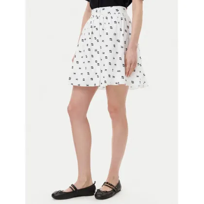 Zdjęcie KARL LAGERFELD Spódnica trapezowa A2W12029 Biały Regular Fit