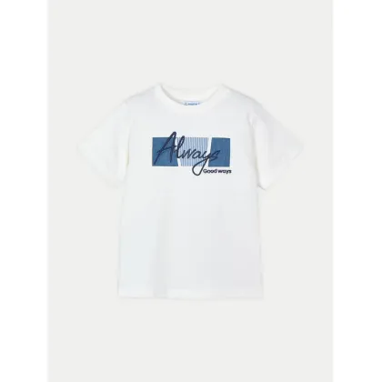 Zdjęcie Mayoral T-Shirt 3025 Biały Regular Fit