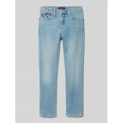 Zdjęcie Jeansy o kroju regular fit z detalem z logo model ‘SULLIVAN’