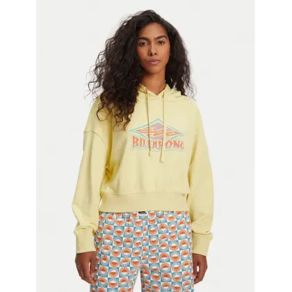 Zdjęcie Billabong Bluza All Time EBJFT00146 Żółty Boxy Fit