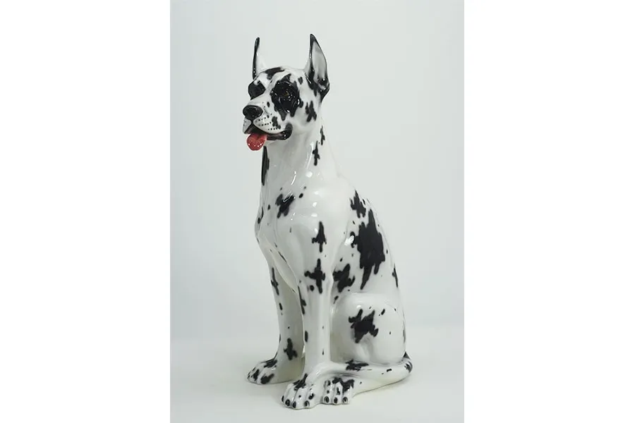 obrazek 1 Ekskluzywny pies ceramiczny do salonu