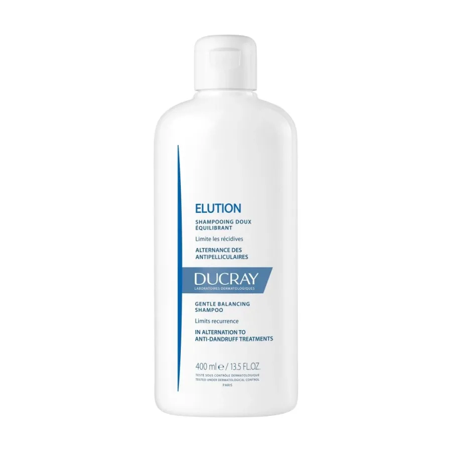 obrazek 1 Ducray Elution Szampon przywracający równowagę skórze głowy  400 ml