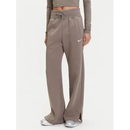 Zdjęcie Nike Spodnie dresowe Phoenix DQ5615 Brązowy Regular Fit