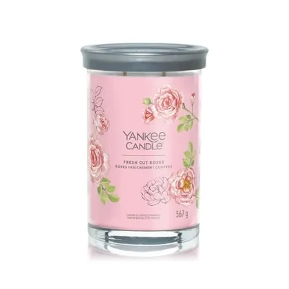 Zdjęcie Yankee Candle Fresh Cut Roses Signature Large Tumbler Świeca zapachowa 567 g