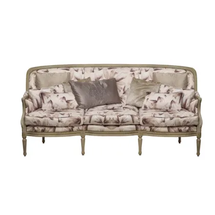 Zdjęcie Wyjątkowa włoska sofa w komplecie z 6-cioma poduszkami