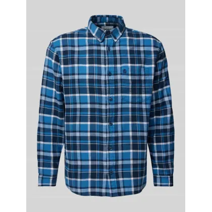 Zdjęcie Koszula casualowa o kroju regular fit z kołnierzykiem typu button down