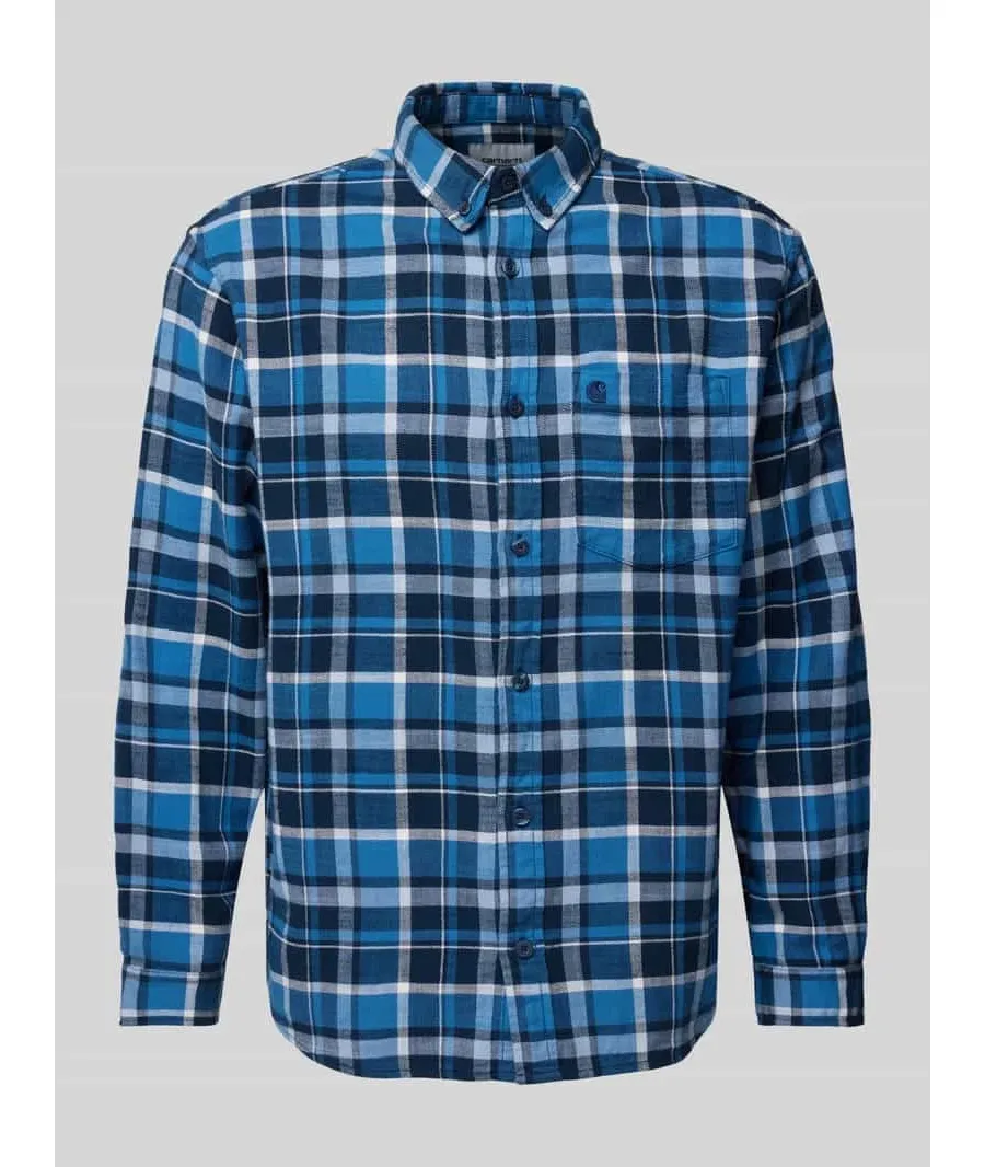 obrazek 1 Koszula casualowa o kroju regular fit z kołnierzykiem typu button down