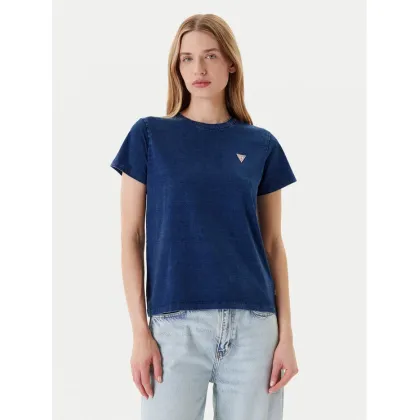 Zdjęcie Guess Jeans T-Shirt W5YI22 KCTL1 Granatowy Regular Fit
