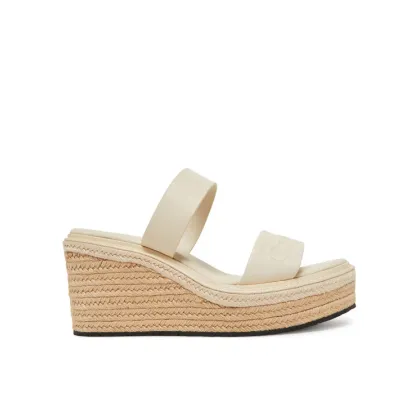 Zdjęcie Calvin Klein Espadryle Wedge Sandal 50 - He HW0HW02375 Écru