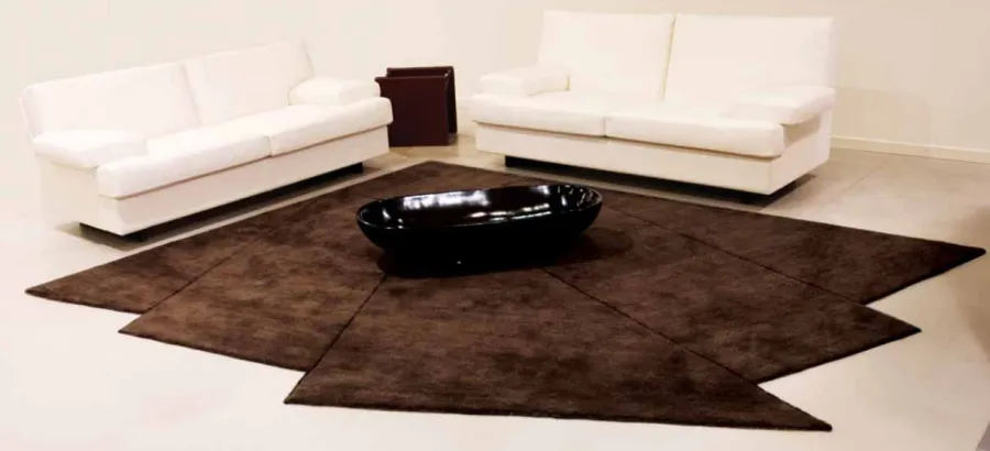 obrazek 2 Ekskluzywny nowoczesny dywan w kolorze brązowym - Sartori Rugs