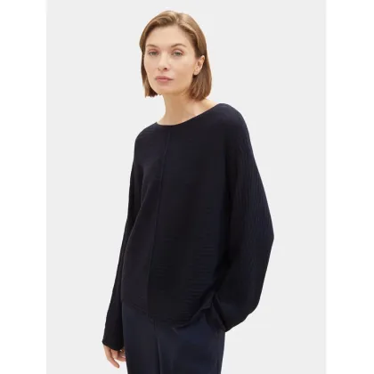 Zdjęcie Tom Tailor Sweter 1037737 Granatowy Relaxed Fit