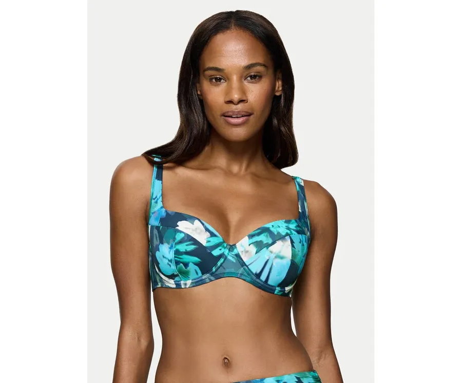 obrazek 1 Triumph Góra od bikini Summer Fleur 10222301 Niebieski