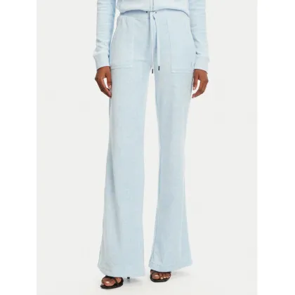 Zdjęcie Juicy Couture Spodnie dresowe Layla JCSEBJ001 Błękitny Flared Leg