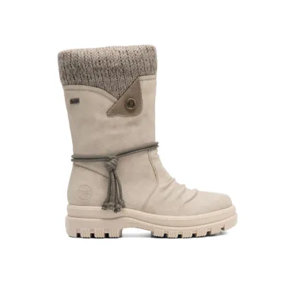 Zdjęcie Rieker Kozaki X8283-60 Beżowy