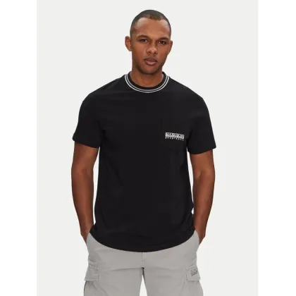 Zdjęcie Napapijri T-Shirt S-Murlo NP0A4IEJ9411 Czarny Regular Fit