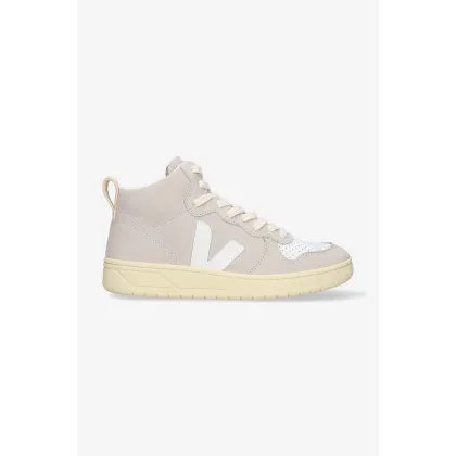 Zdjęcie Veja sneakersy skórzane V-15 kolor beżowy VQ132815