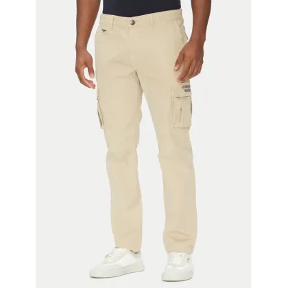 Zdjęcie Aeronautica Militare Spodnie materiałowe 251PA1329CT2443 Beżowy Regular Fit