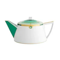Zdjęcie Dzbanek do herbaty Emerald ze wzorem w stylu Art Deco - Vista Alegre