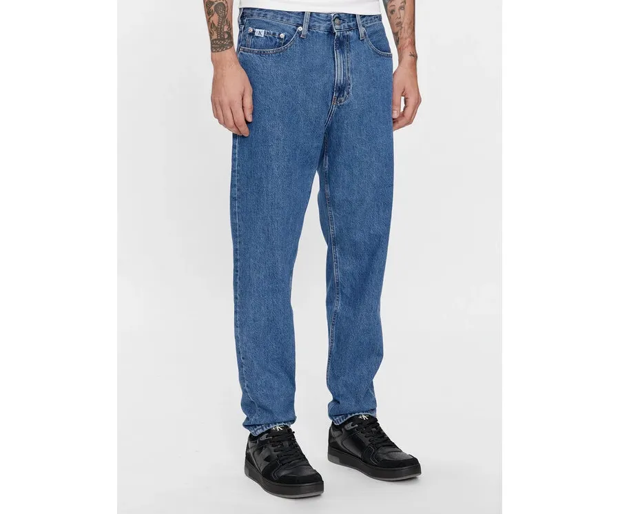 obrazek 1 Calvin Klein Jeans Jeansy J30J323885 Niebieski Tapered Fit