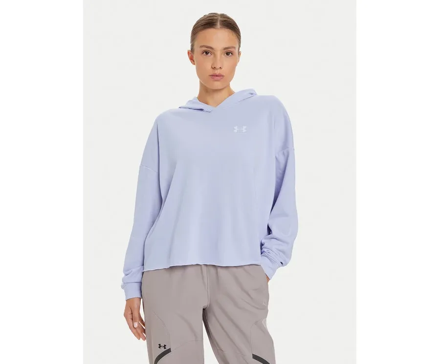 obrazek 1 Under Armour Bluza Ua Rival 1382736 Fioletowy Loose Fit