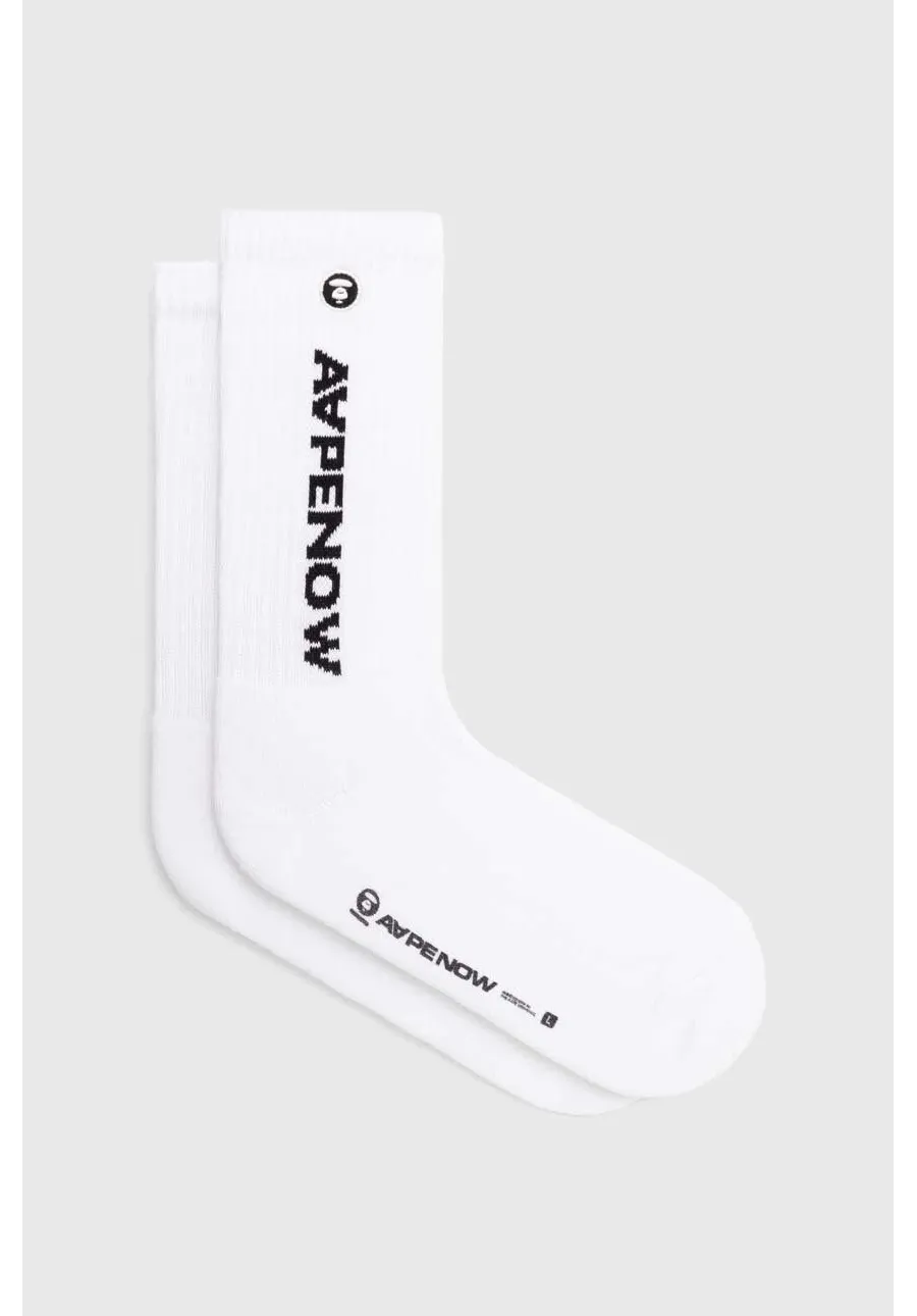 obrazek 1 AAPE skarpetki Rib męskie kolor biały AS04867