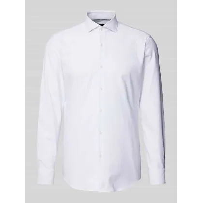 Zdjęcie Koszula biznesowa o kroju slim fit z kołnierzykiem typu cutaway model ‘Hank’