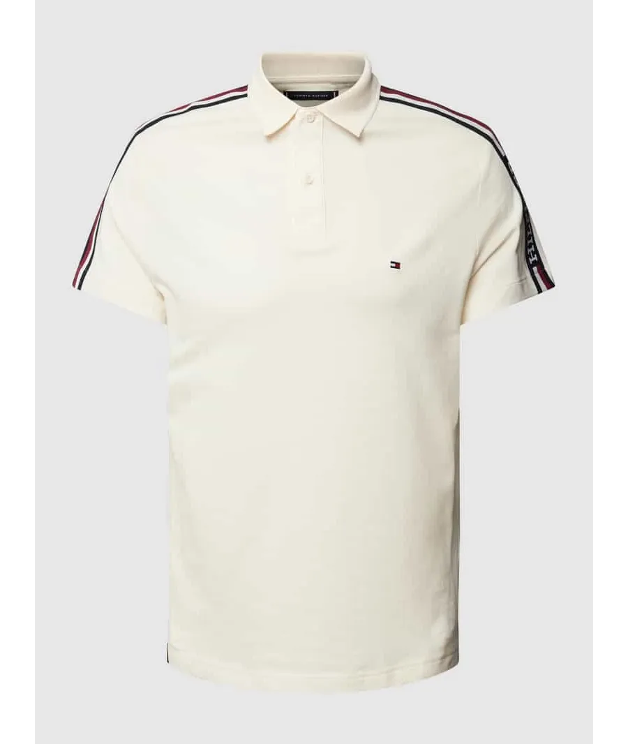 obrazek 1 Koszulka polo o kroju regular fit z paskami w kontrastowym kolorze