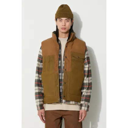 Zdjęcie Filson bezrękawnik puchowy Down Cruiser Vest męski kolor brązowy zimowy FMGIL0005