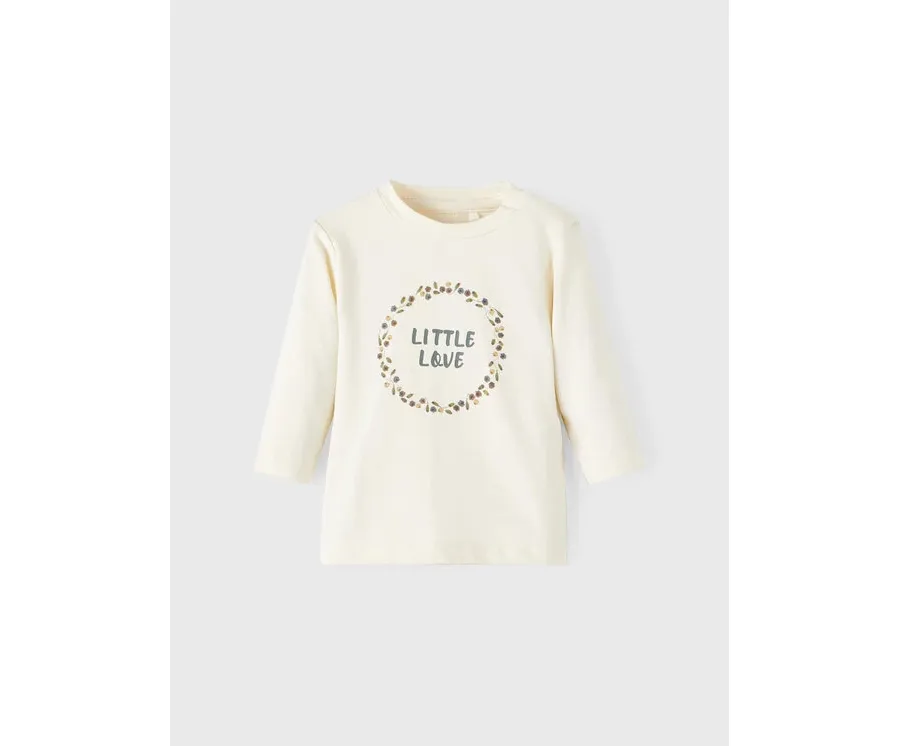 obrazek 1 NAME IT Bluzka 13206931 Écru Regular Fit